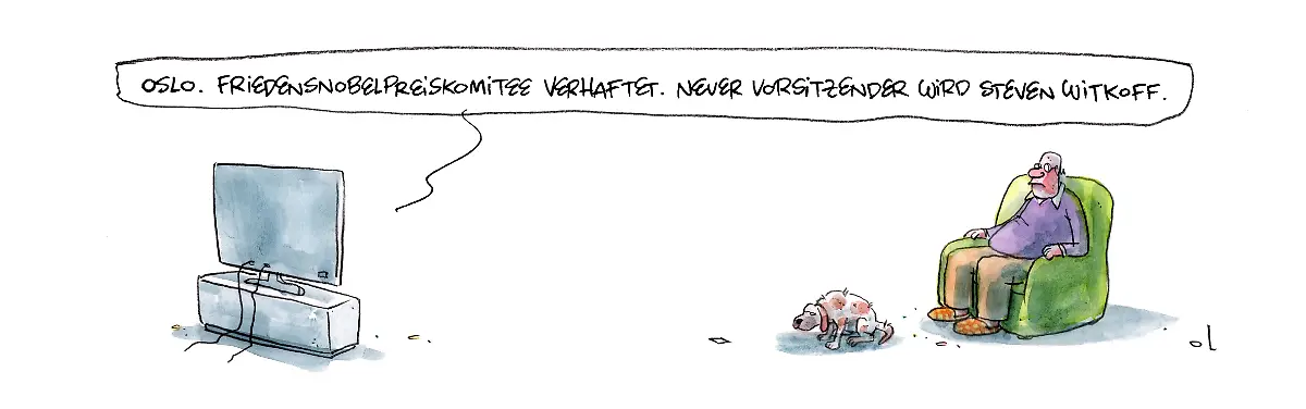 Friedensnobelpreiskomitee verhaftet